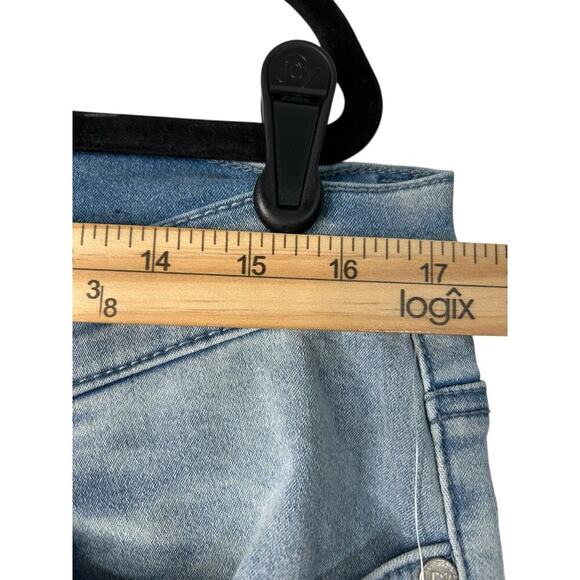 DG2 Diane Gilman Jeans Size 14T Virtual Stretch Skinny Light Wash High Waisted - Picture 9 of 13